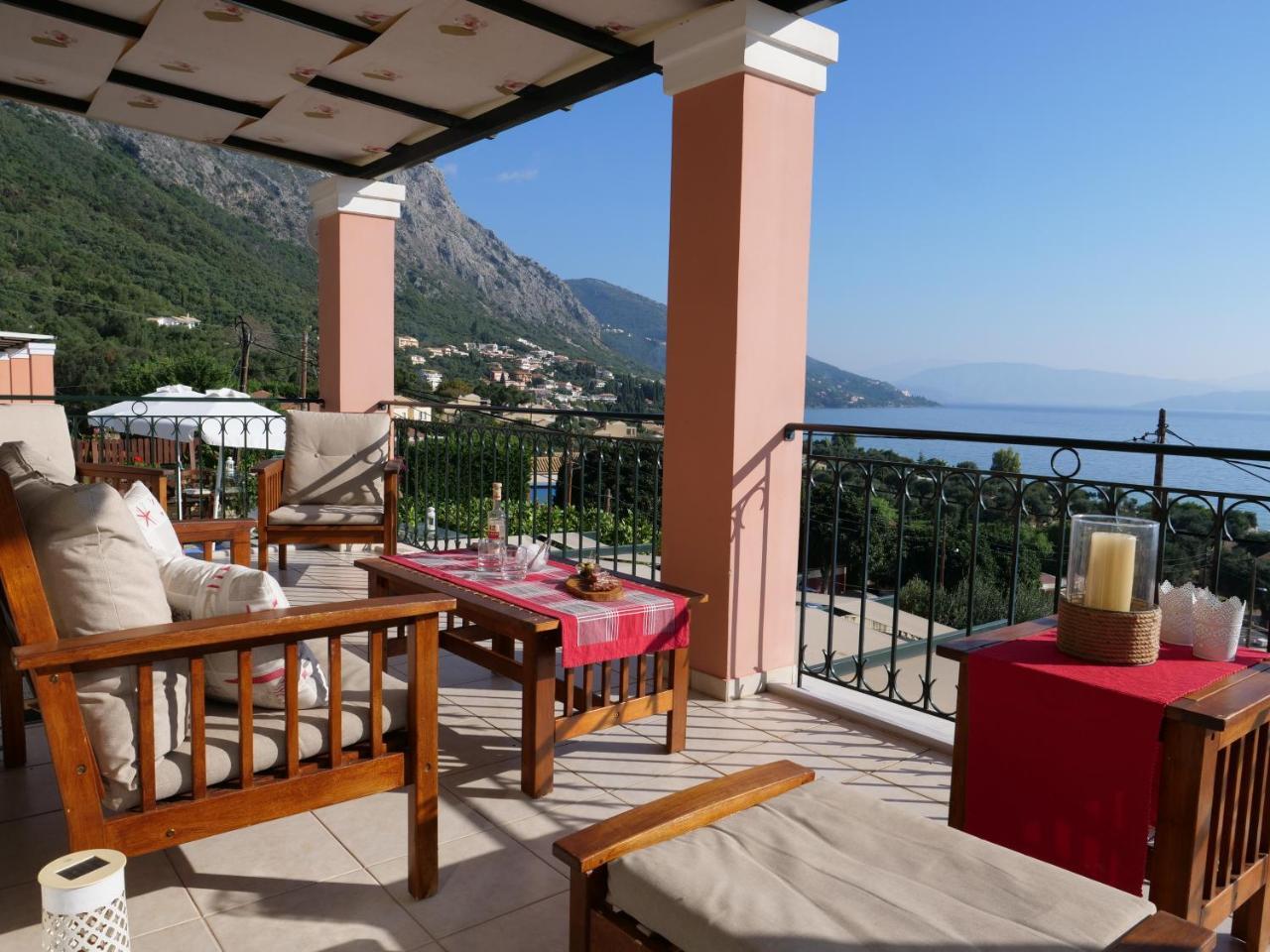 Villa Artemis Barbati Exteriör bild